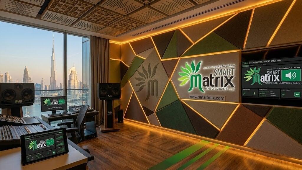 Acoustic Room Design Dubai | Soundproofing & Treatment for Home Cinema | Smart Matrix